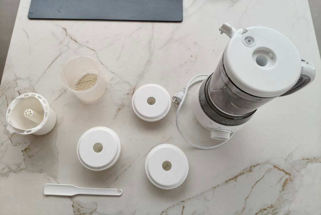 Philips Avent Babyvoeding Maker + 2 flees verwarmers, Ophalen of Verzenden, Zo goed als nieuw, Overige typen
