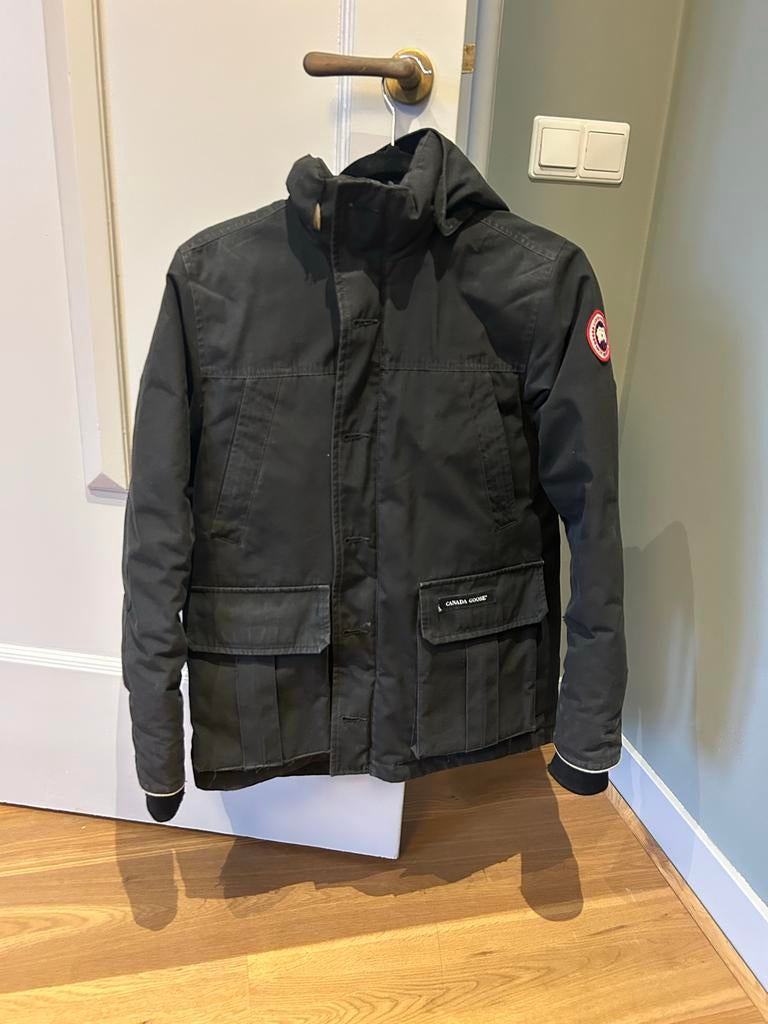 Canada Goose Jas - Zwart - Maat L 14-16, Kinderen en Baby's, Ophalen of Verzenden, Gebruikt, Jongen of Meisje, Jas