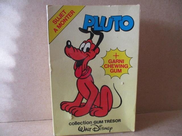 adv10216 pluto poppetje, Ophalen, Goofy of Pluto, Zo goed als nieuw, Beeldje of Figuurtje