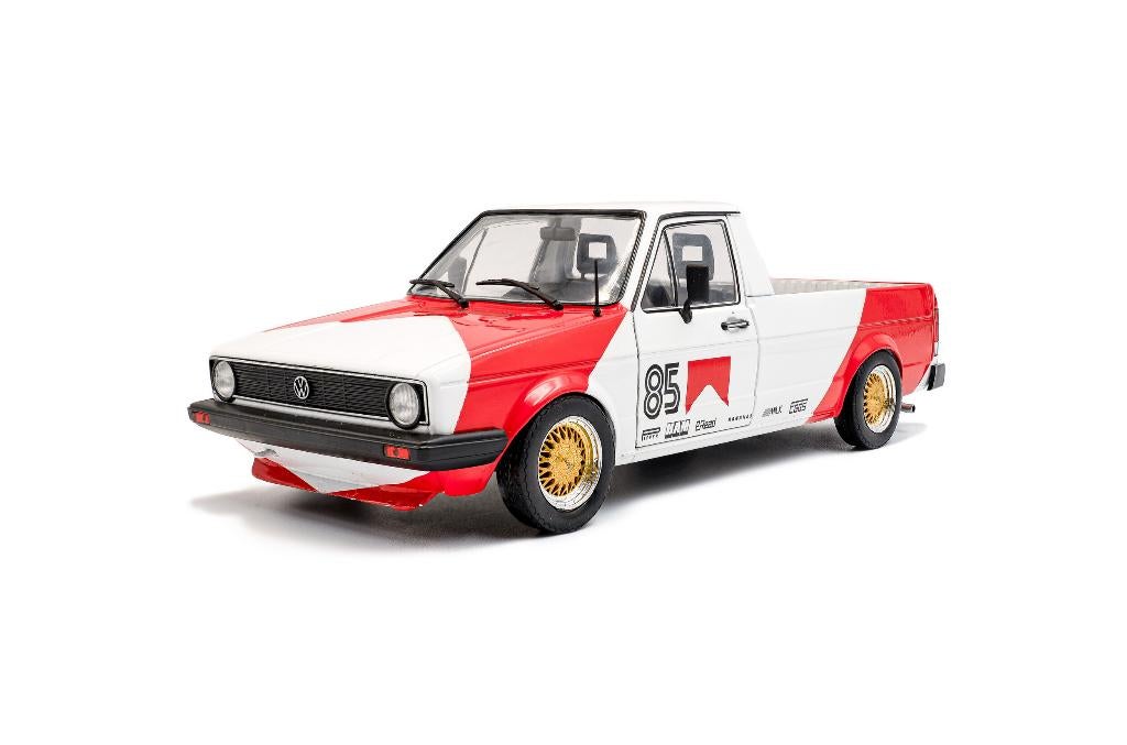 1:18 Volkswagen Caddy MK.1 - 1982 - M racing tribute, Hobby en Vrije tijd, Modelauto's | 1:18, Auto, Nieuw, Ophalen of Verzenden