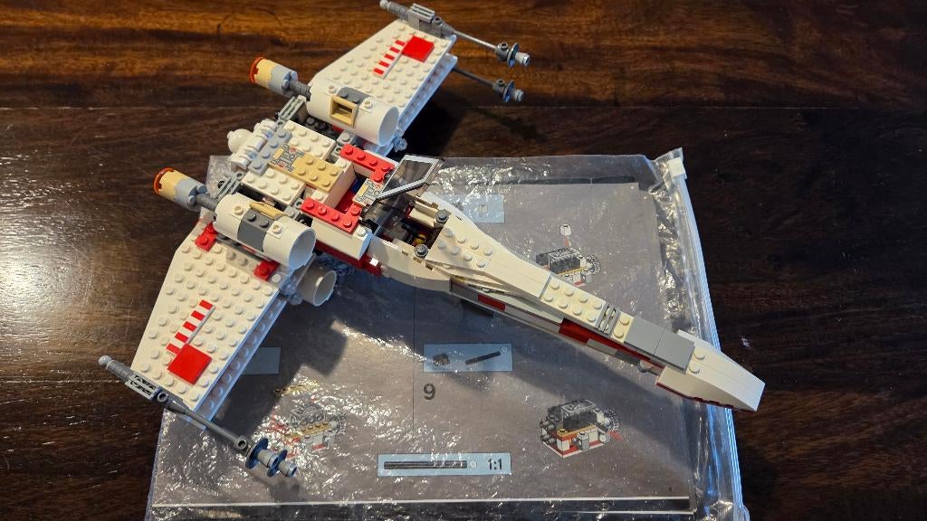 Lego Star Wars Set 6212 X-wing Fighter, Ophalen of Verzenden, Zo goed als nieuw, Complete set, Lego