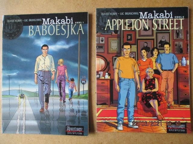 adv3572 makabi, Eén stripboek, Ophalen, Gelezen