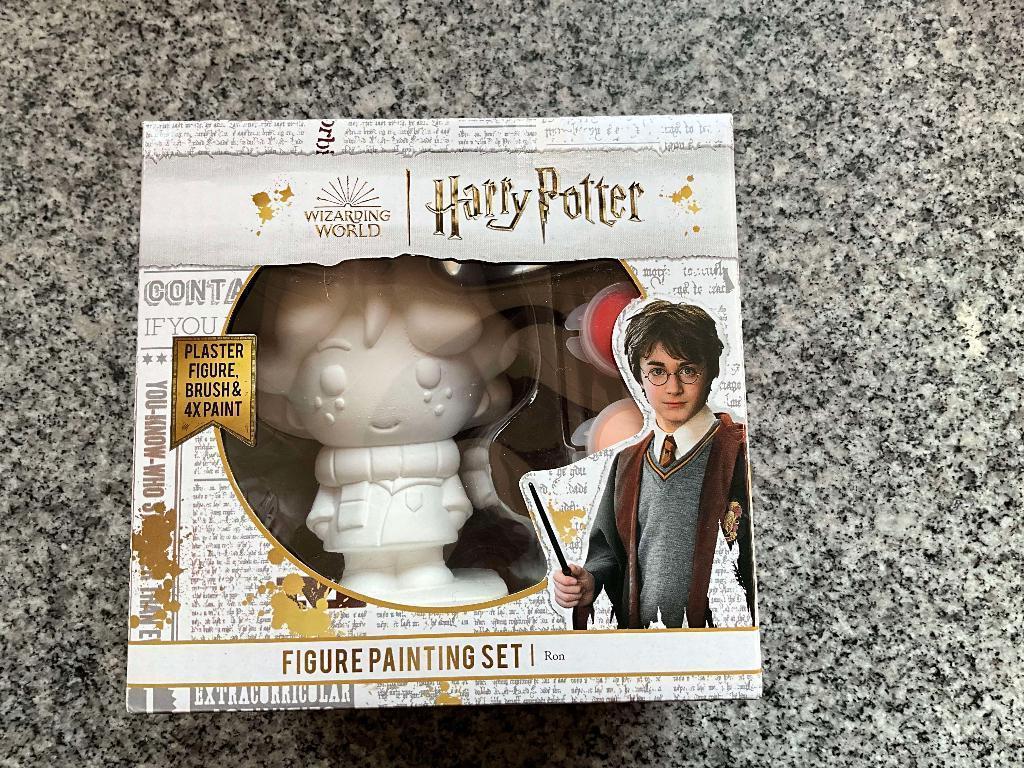 Harry Potter gipsfiguur schilderen Ron, Verzamelen, Harry Potter, Actiefiguurtje, Ophalen of Verzenden