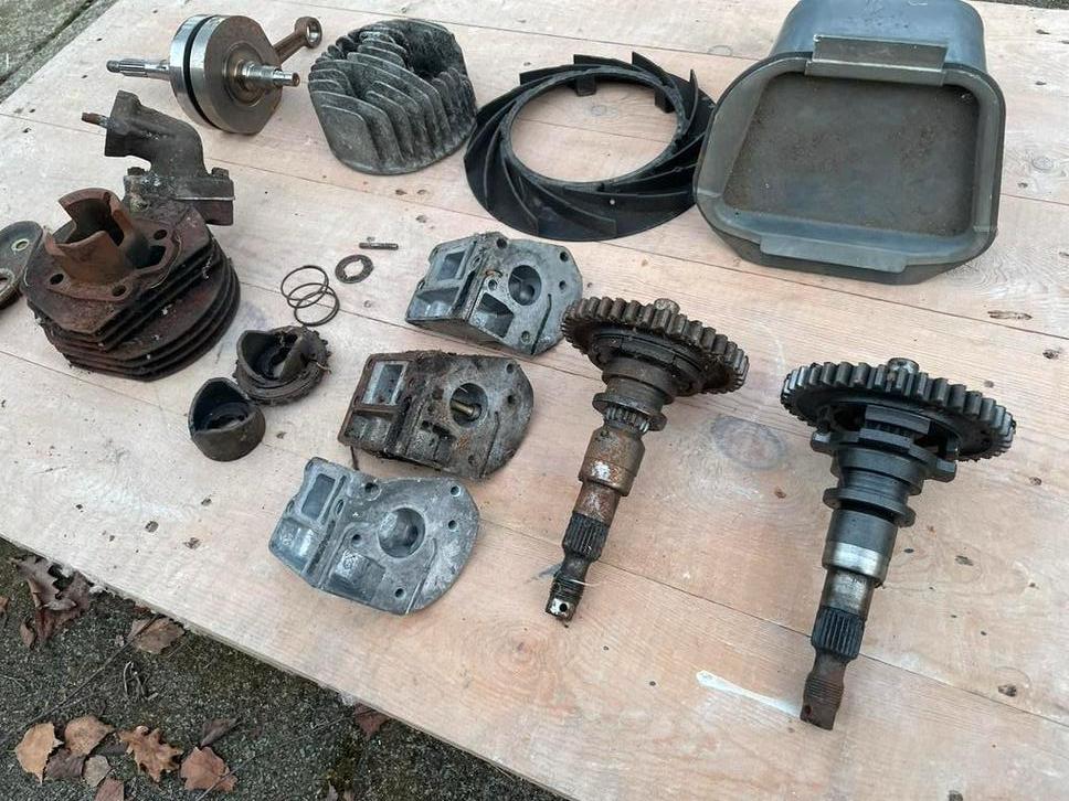 Onderdelen Vespa PK50 automatica en schakel, Verzenden, Zo goed als nieuw, Blok, Overige merken