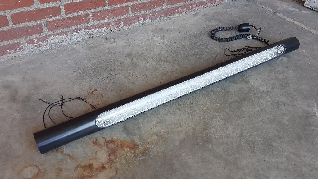 Tube light/tubelight / TL armatuur verlichting lamp - 122cm, Ophalen of Verzenden, Gebruikt, Kunststof, Verlichting