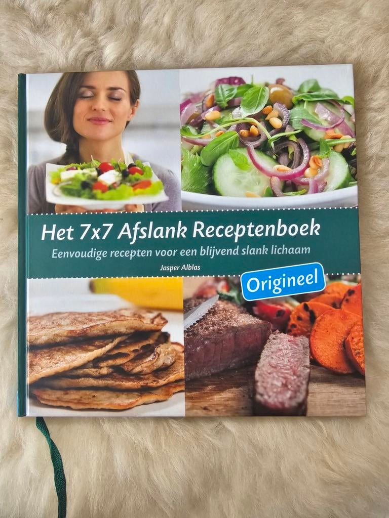 Jasper Alblas - Het 7x7 afslank receptenboek, Boeken, Ophalen of Verzenden, Zo goed als nieuw