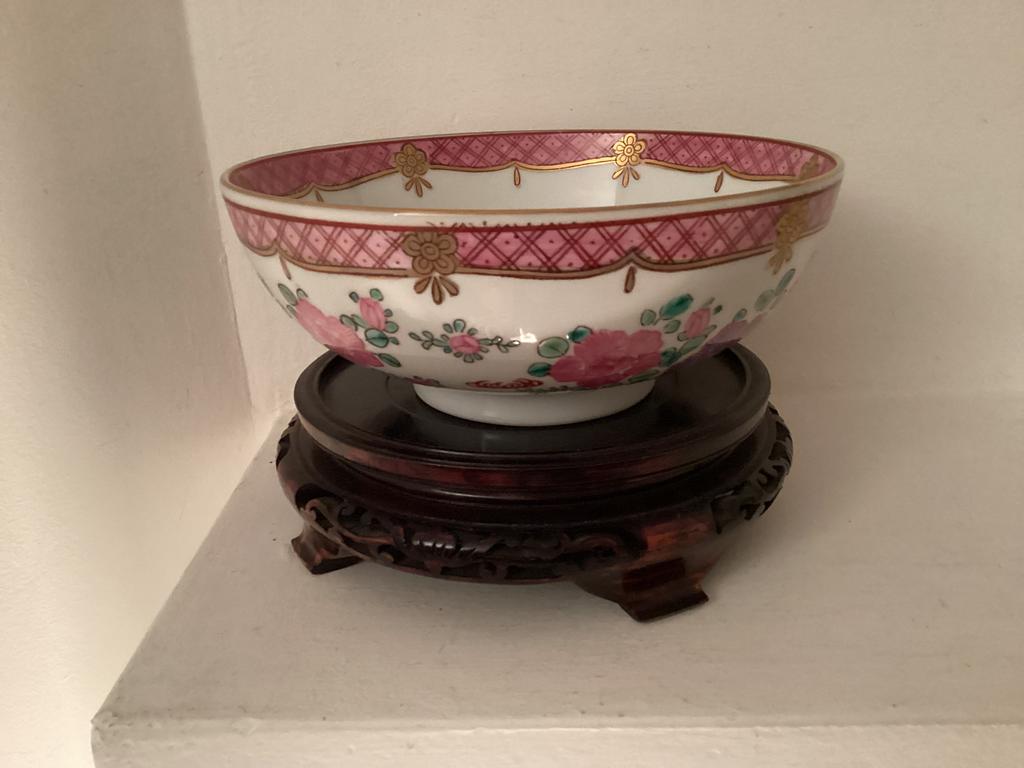 Gold Imari schaal Japan., Ophalen of Verzenden