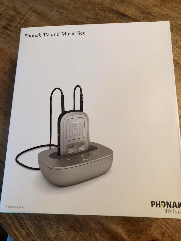 Phonak tv en muziek set, Ophalen, Nieuw