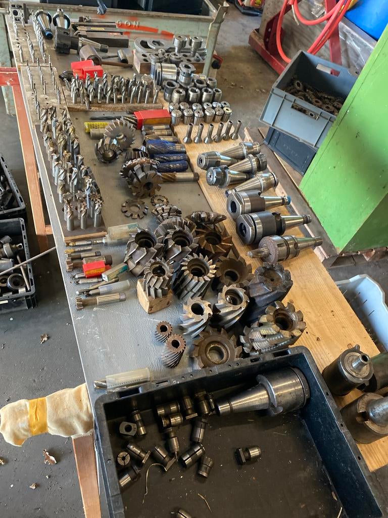 Diverse Frezen & Opnames - Metaalbewerking, Ophalen of Verzenden, Gebruikt