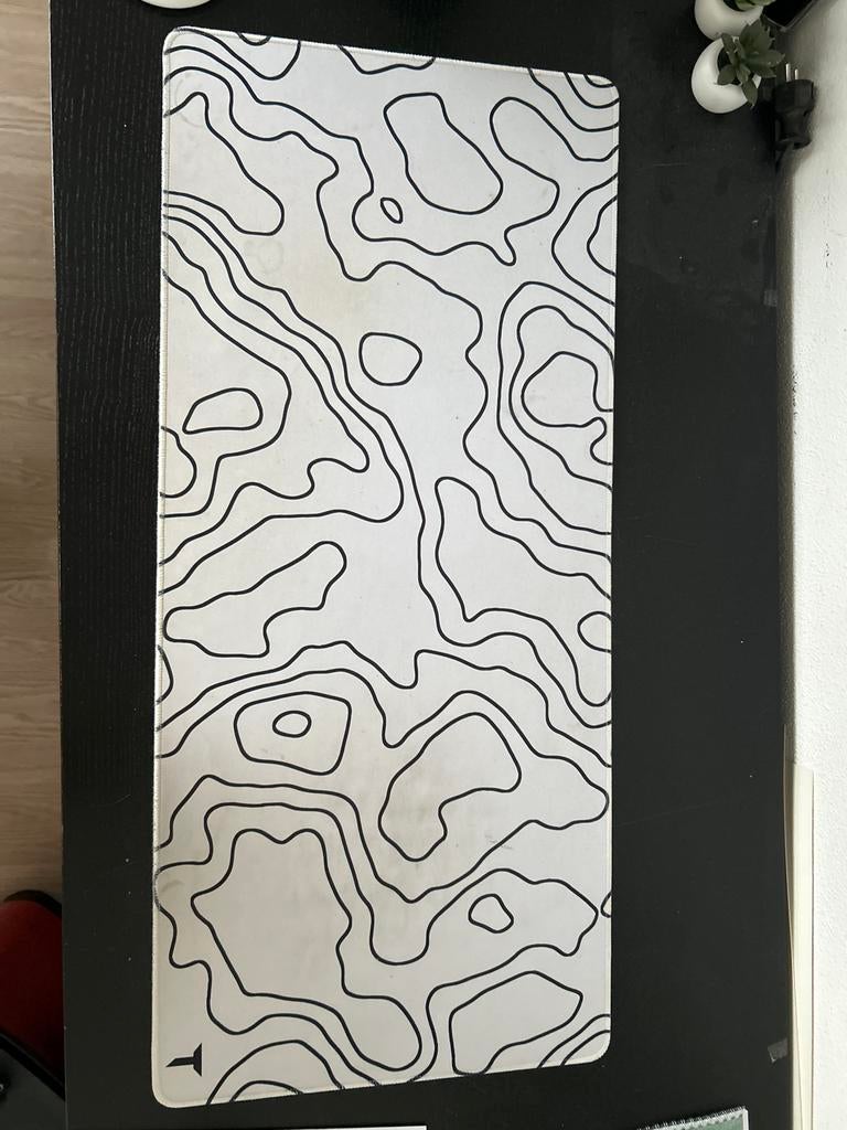 Tommiboi muismat Topo 2.0 wit (90x40) - Super fijn!, Computers en Software, Muismatten, Ophalen, Gaming muismat, Zo goed als nieuw