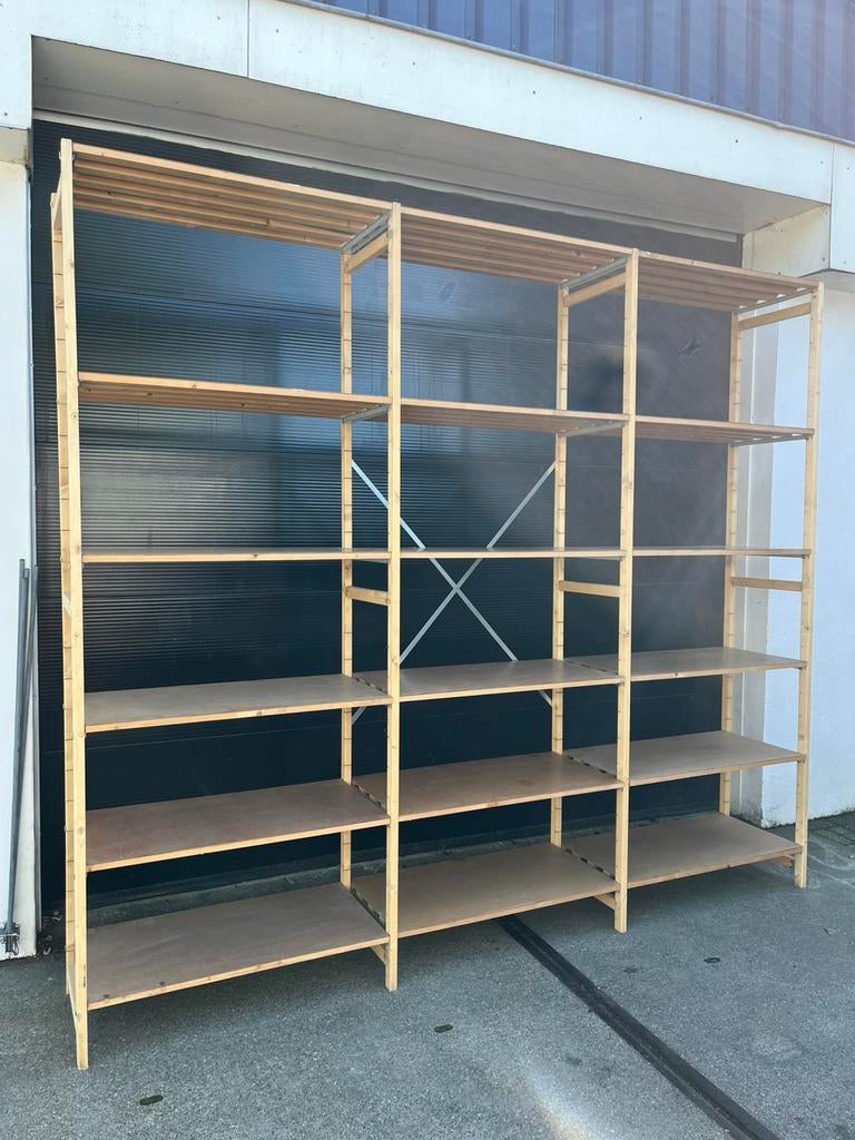 Stelling houten stellingen stellingkast rekken kast