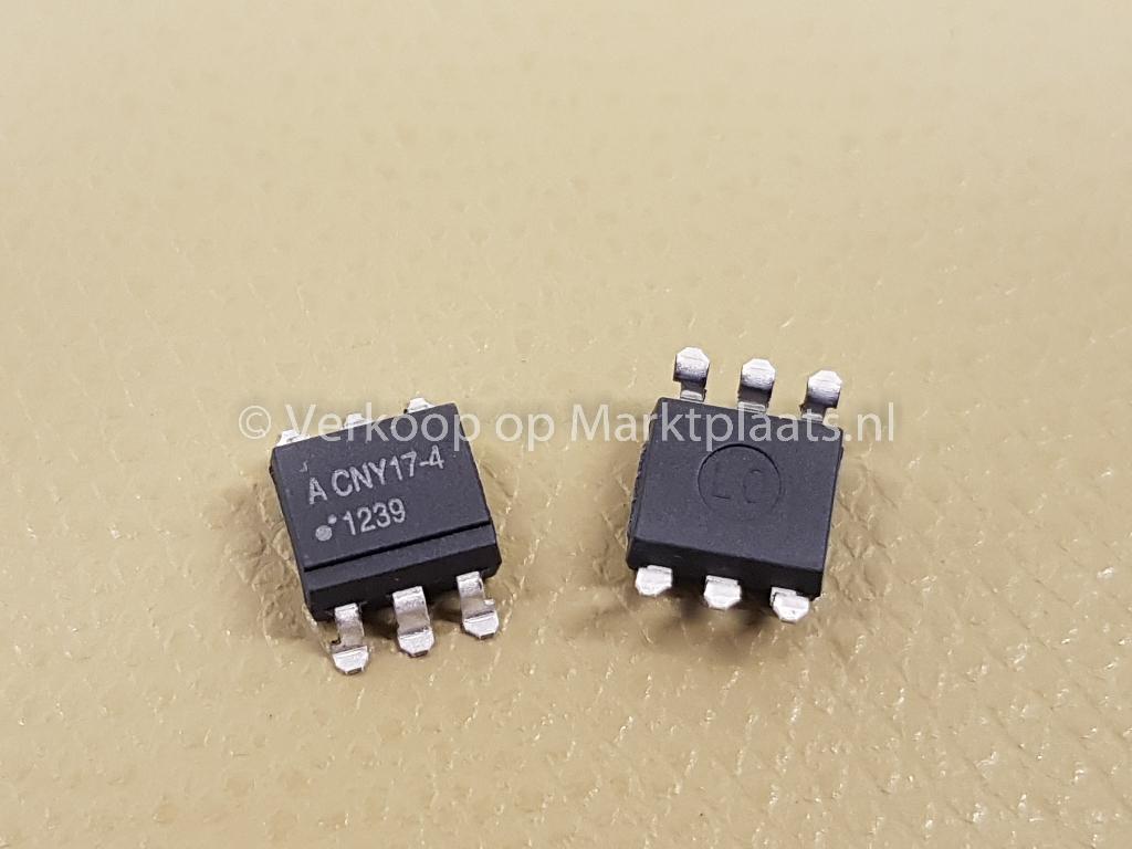 Avago CNY17-4-300 transistor optocoupler 160-320% 60mA SMD, Ophalen of Verzenden, Nieuw