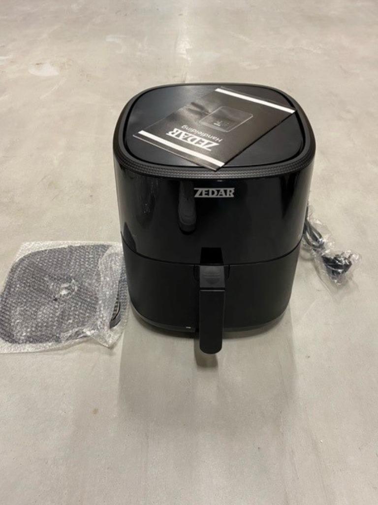 Airfryer XXL - 8 liter met APP besturing - Zedar AF600 zgan, Ophalen of Verzenden, Zo goed als nieuw, Airfryer XXL, 1500 gram of meer