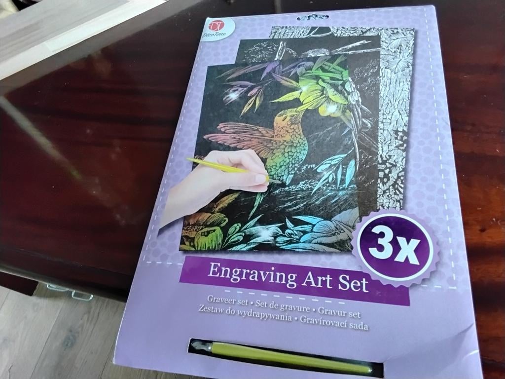 Mooie 6 verschillende schrapkaarten met pen, Hobby en Vrije tijd, Overige Hobby en Vrije tijd, Ophalen of Verzenden