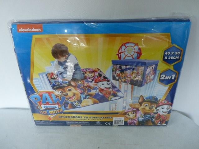 Speelkleed Opbergdoos Paw Patrol - Nicklodeon – Nieuw, Ophalen of Verzenden, Nieuw