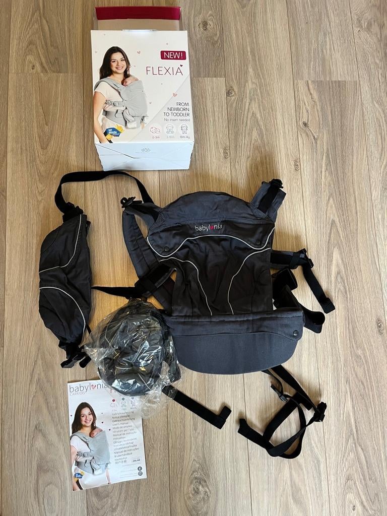 Draagzak Flexia van Babylonia, Overige merken, Ophalen of Verzenden, Zo goed als nieuw, Buik, Rug of Zij