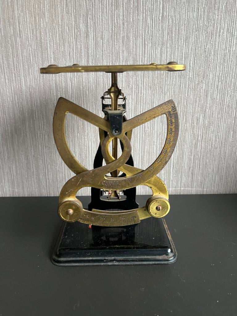 Antieke brieven weegschaal, Antiek en Kunst, Curiosa en Brocante, Ophalen of Verzenden