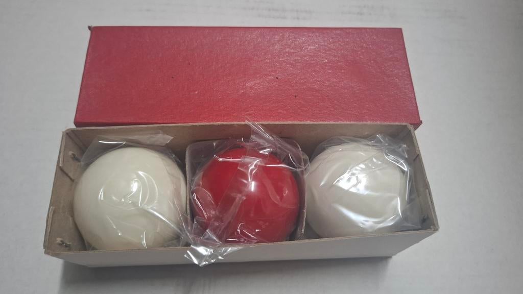 Biljart, Carambole, Biljartbal, Biljartballen 3 stuks 52,5mm, Sport en Fitness, Biljarten en Poolen, Ophalen, Nieuw, Keu of Ballen