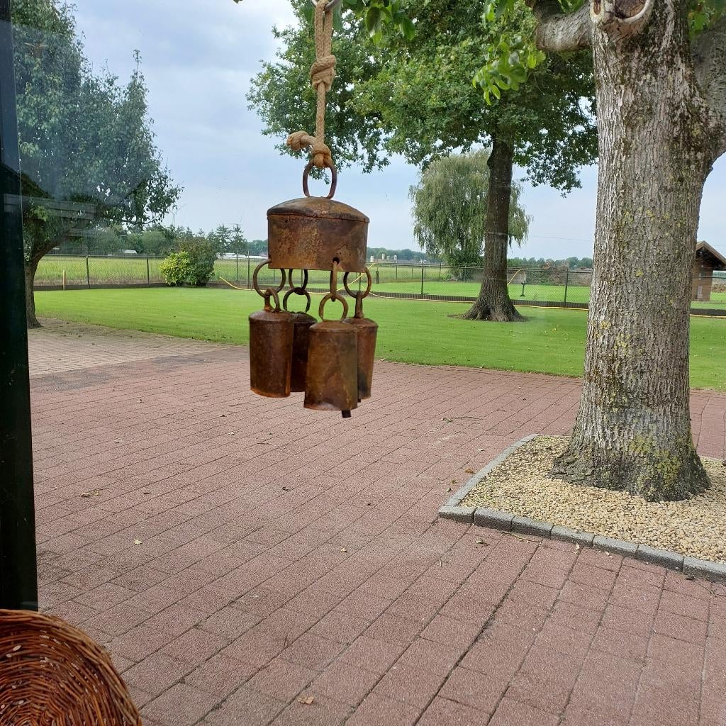 Oude antieke deurbel, Antiek en Kunst, Ophalen of Verzenden, Koper