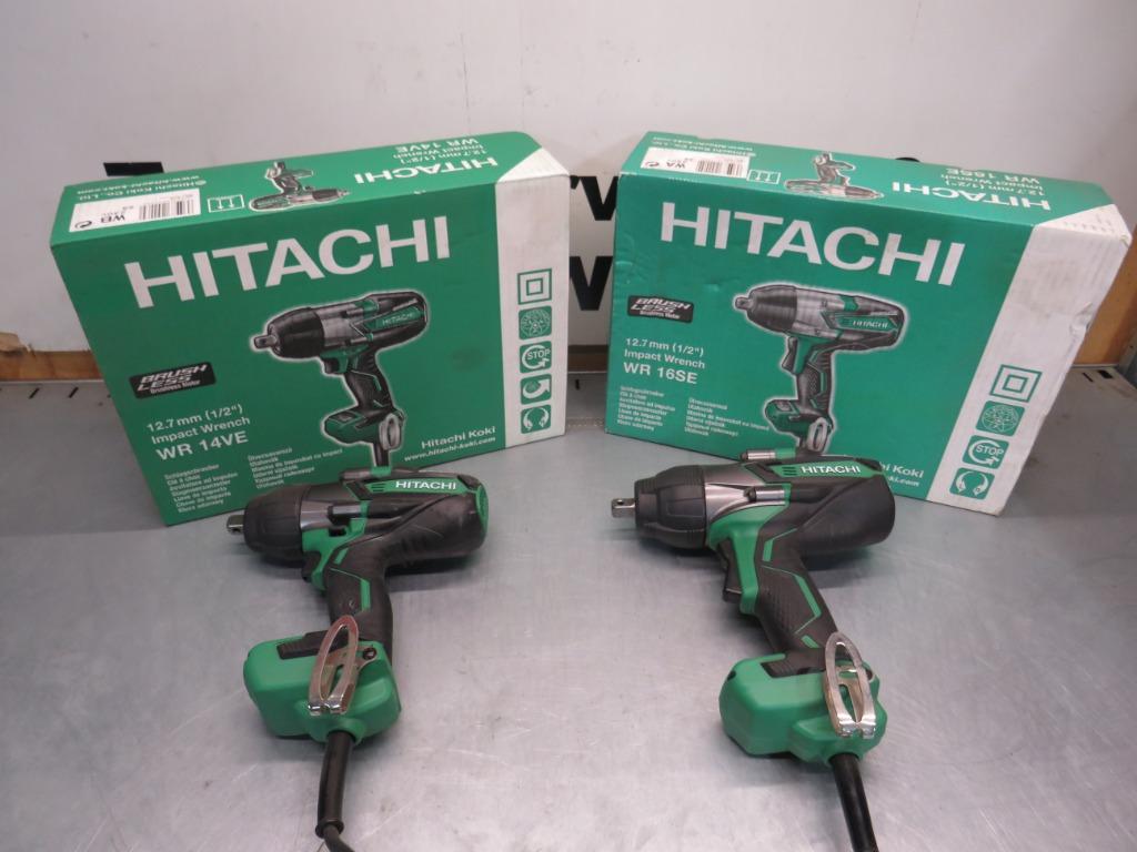 HiKOKI WR14VE  WR16SE Slagmoeraanzetter Slagmoersleutel, Nieuw, Zandhaarweg, Hitachi.com, Hikoki