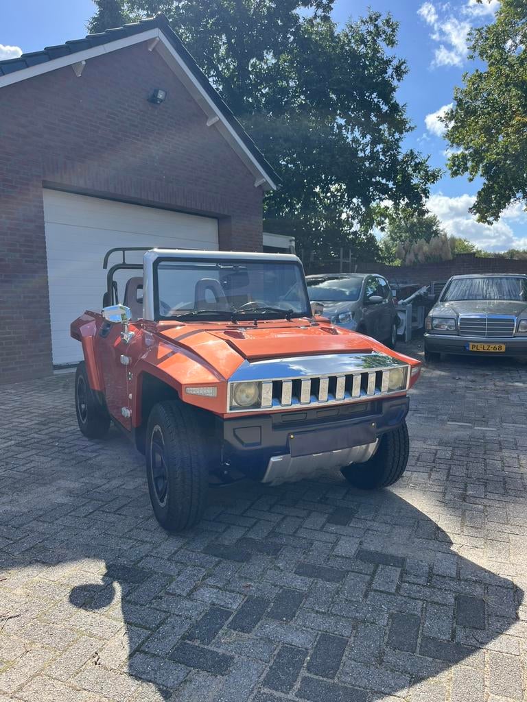 MINI HUMMER HX Cabrio, brommobiel Aixam /2015/Electrisch, Diversen, Brommobielen en Scootmobielen, Gebruikt, 16 km/u of meer, 46 km of meer