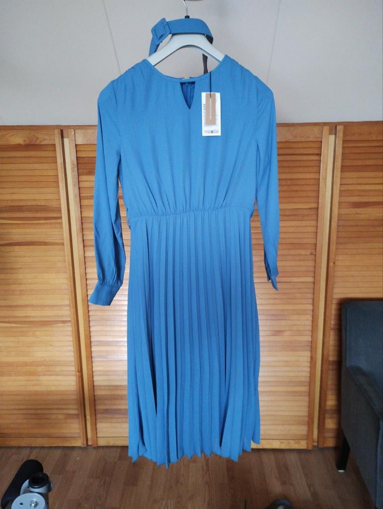 Jurk / Galajurk, Maat 38/40 (M), Blauw, Nieuw, Ophalen of Verzenden