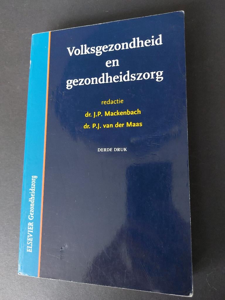 Volksgezondheid en gezondheidszorg - Mackenbach ea, Boeken, Studieboeken en Cursussen, Ophalen of Verzenden, Beta, Gelezen, WO