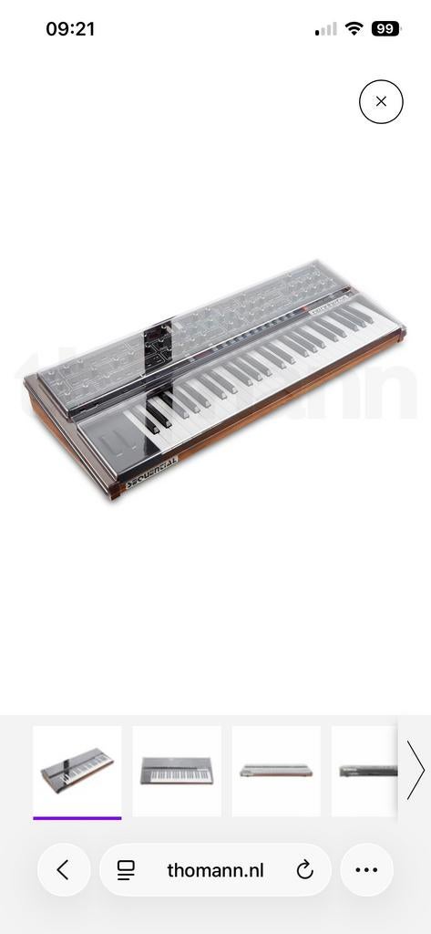 Sequential Prophet 6 Stofkap, Muziek en Instrumenten, Ophalen, Nieuw, Keyboard of Synthesizer