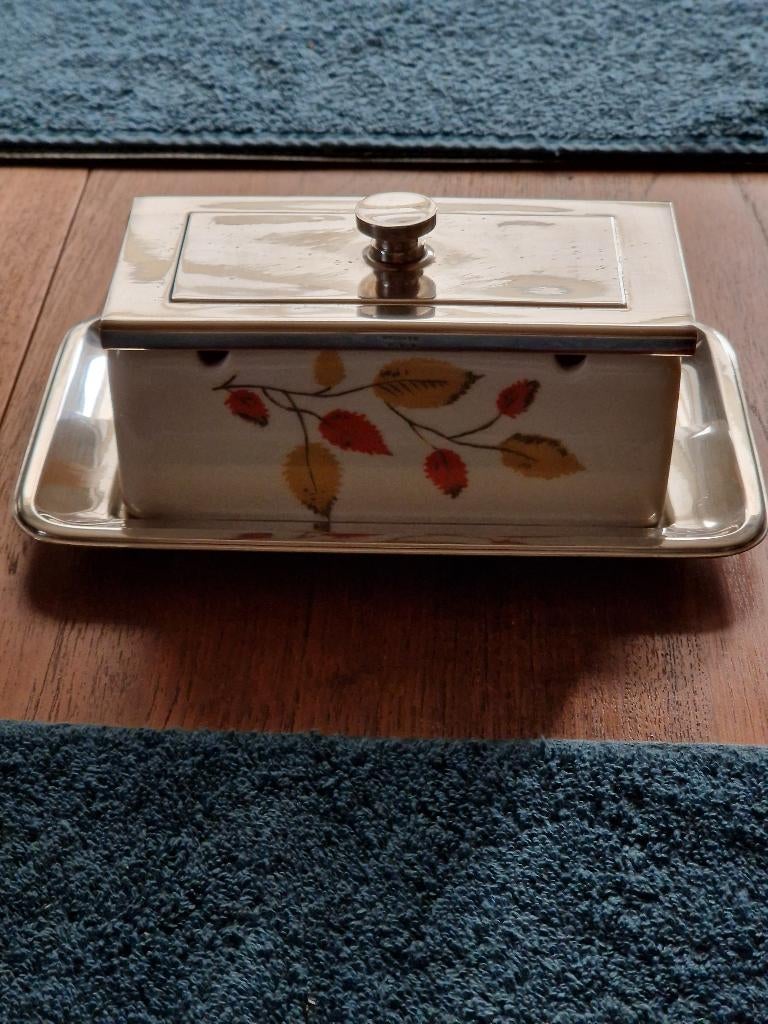 Art-Deco Porceleinen Dubbele Jampot Rosenthal D.R.P Germany, Ophalen of Verzenden