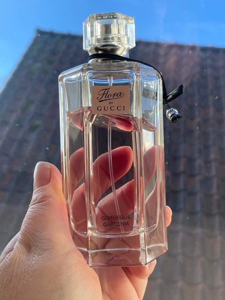 Decant Flora Gorgeous Gardenia EDT, 2,5 of 5 ml, Gucci Parfums, Verzenden, Nieuw, Gevuld
