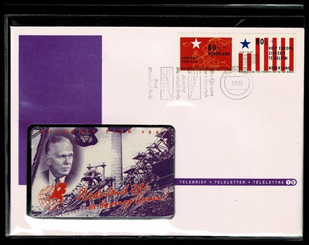 Telebrief : Nederland nummer 15 - Marshall plan, Ophalen of Verzenden, Nederland