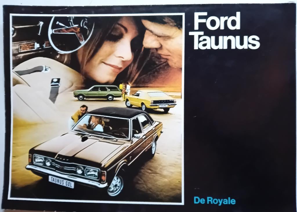Brochure Ford Taunus 1971, Boeken, Ophalen of Verzenden, Zo goed als nieuw, Ford