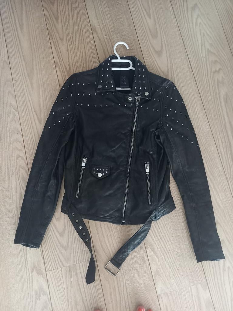 Gipsy leren jasje maat S, Gipsy, Ophalen of Verzenden, Jasje, Maat 36 (S)