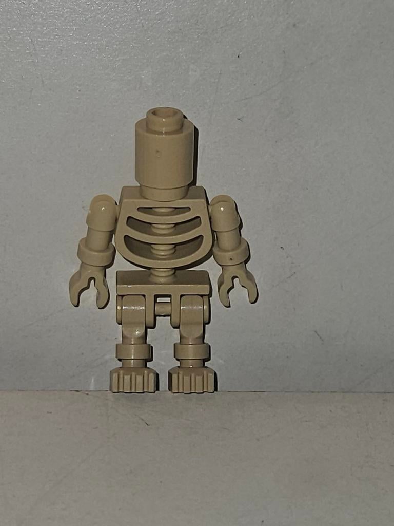 Lego Skelet Minifiguur - Zandkleur, Ophalen of Verzenden, Gebruikt, Losse stenen, Lego