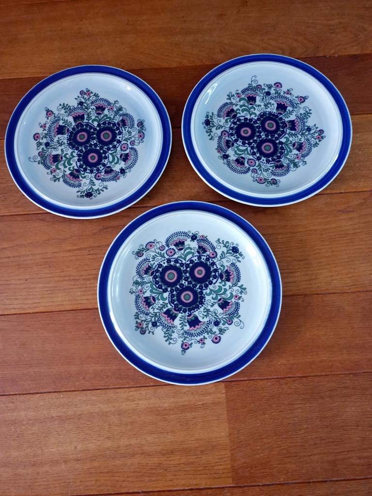 Drie goebel mazurka borden, Ophalen of Verzenden