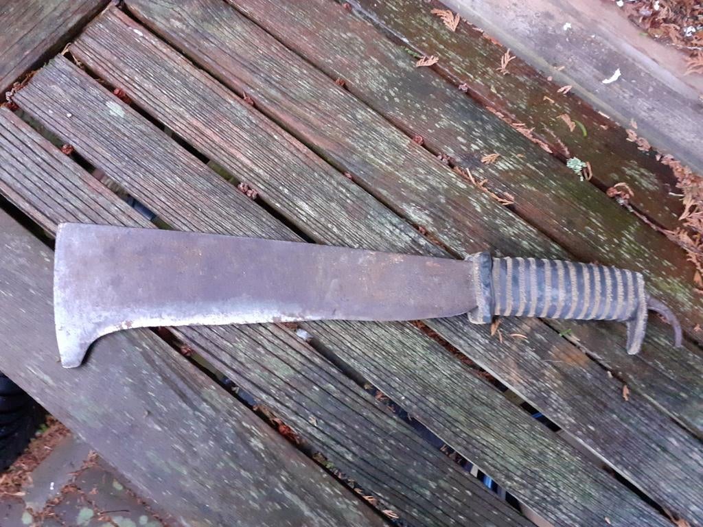 Antieke Klewang / Houwwapen Indonesië, Verzamelen, Ophalen of Verzenden, Overige soorten, Nederland