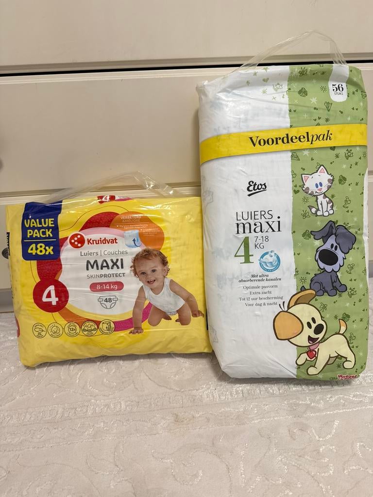 Luiers, Ophalen of Verzenden, Zo goed als nieuw, Borduurpakket