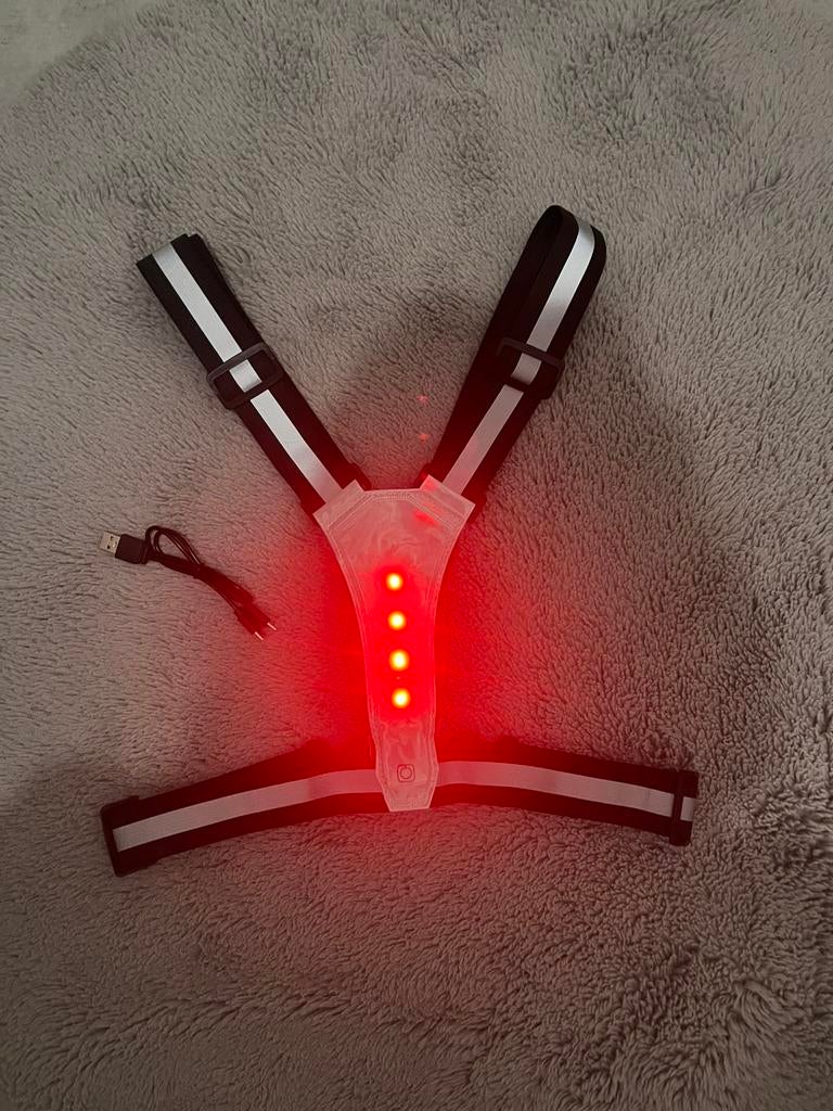 Hardloop led verlichting, Sport en Fitness, Loopsport en Atletiek, Nieuw, Kleding, Hardlopen, Overige merken, Ophalen of Verzenden