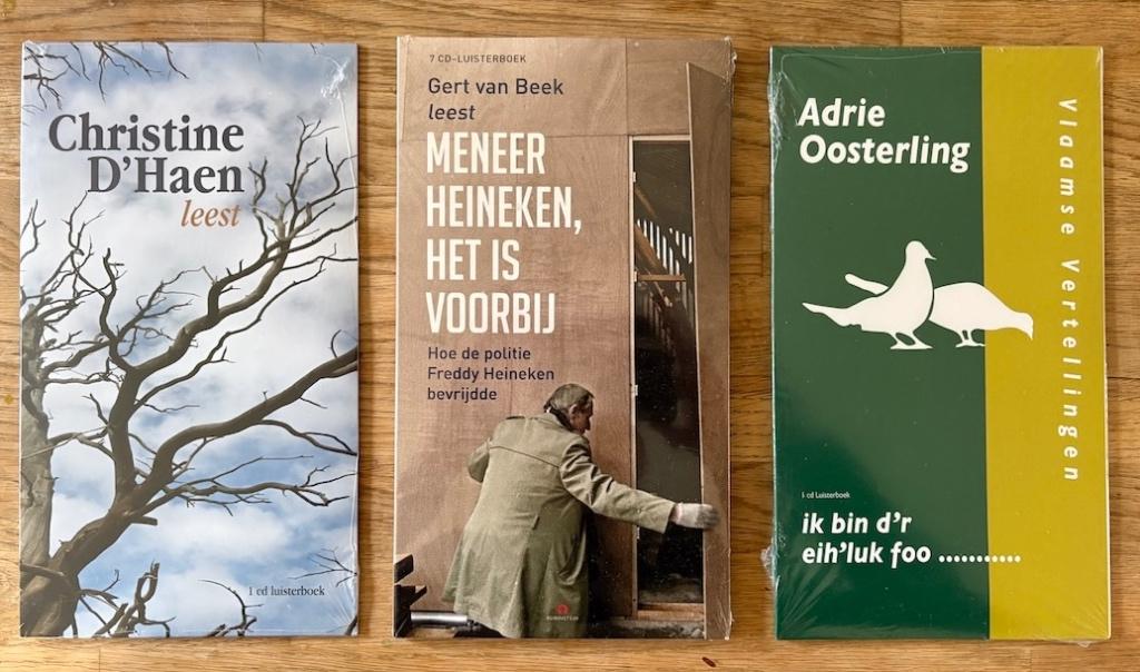3 luisterboeken, Ophalen of Verzenden, Cd
