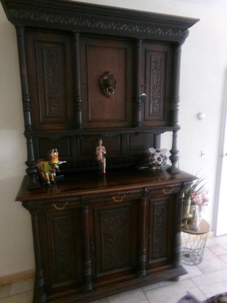 Antieke Franse Jachtkast uit de 19e eeuw - Zie de foto's, Antiek en Kunst, Ophalen