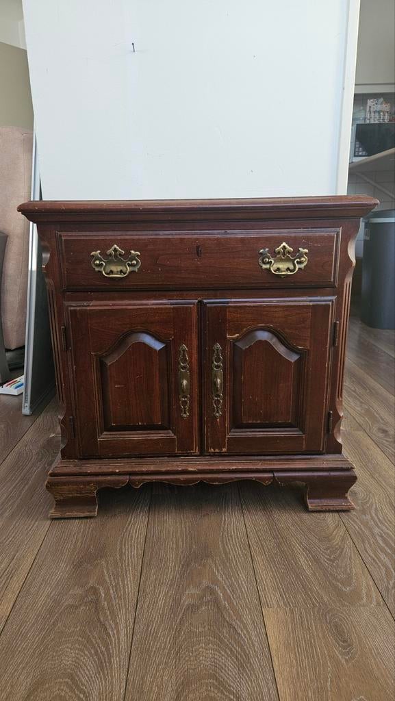 Vintage Pennsylvania House Kersenhouten Kastje, Minder dan 50 cm, Gebruikt, Met deur(en), Vintage