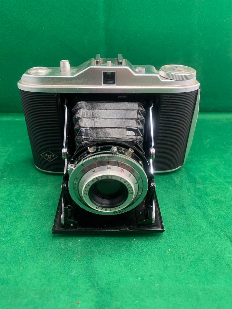 Agfa Isolette Balg Camera - Werkt!, Ophalen of Verzenden, Gebruikt, Compact, Overige Merken