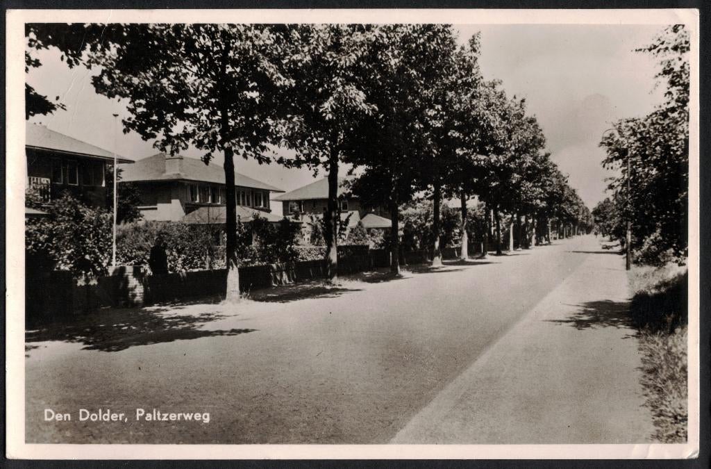 Den Dolder, Paltzerweg. 1952., Ophalen of Verzenden, 1940 tot 1960, Gelopen, Utrecht