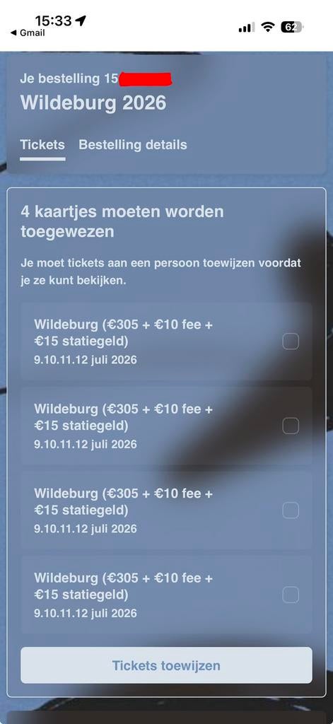2 kaarten Wildeburg te koop 9.10.11.12 juli 2026, Tickets en Kaartjes, Twee personen, Juli