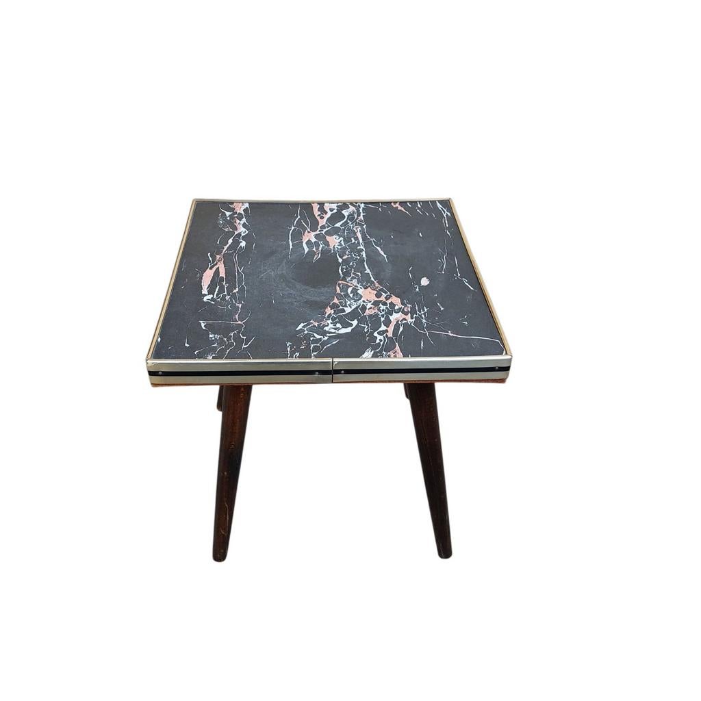 Vintage formica plantentafel, Gebruikt, Onbekend, Ophalen of Verzenden, Onbekend