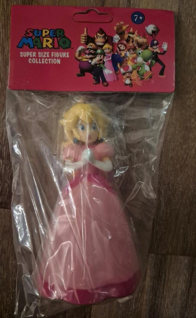 Prinses Peach pop Super Mario 13 cm NIEUW, Ophalen of Verzenden, Nieuw
