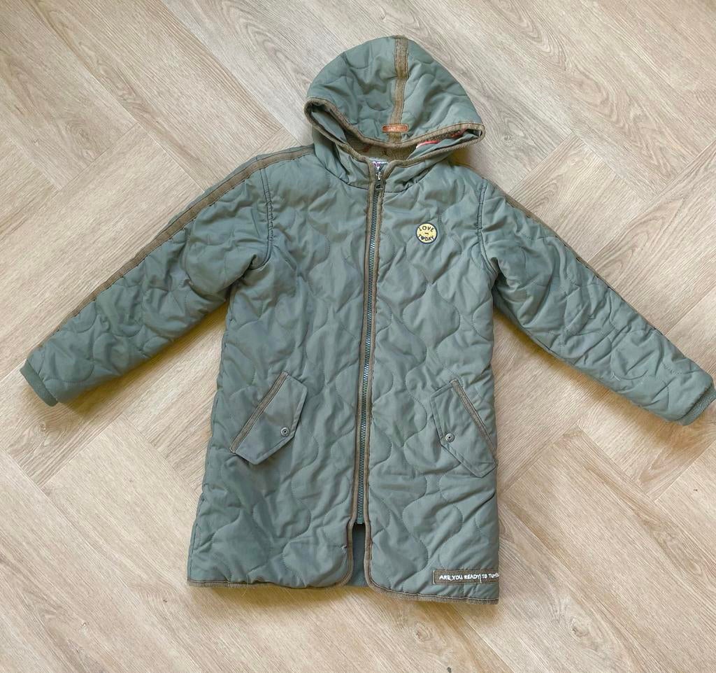 Tumble ‘n Dry mooie jas met capuchon maat 128, Tumble 'n Dry, Meisje, Ophalen of Verzenden, Zo goed als nieuw