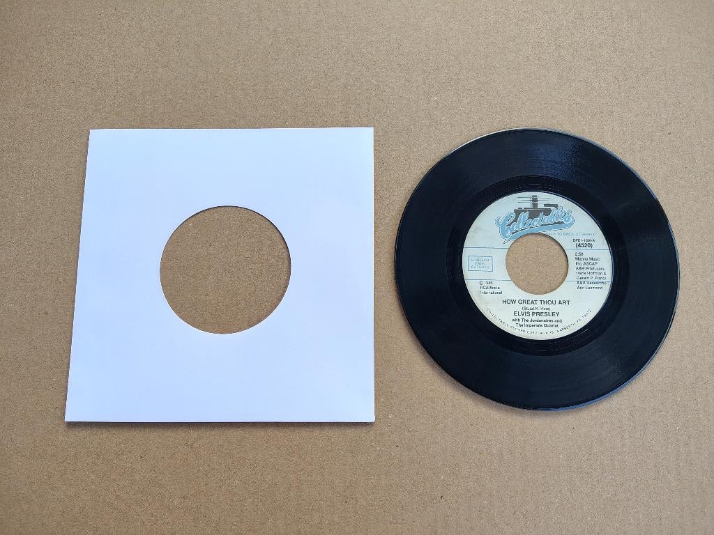 Single: Elvis Presley - How Great Thou Art (1986) USA, Cd's en Dvd's, Vinyl Singles, Gebruikt, Pop, 7 inch, Verzenden