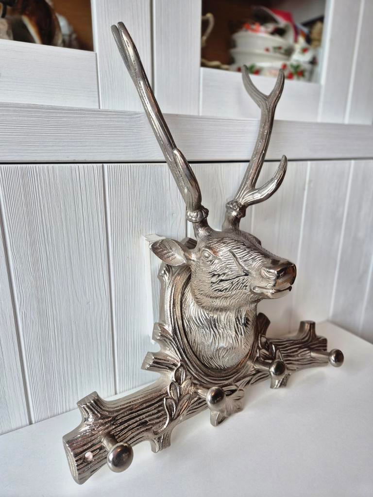 Mars & More Aluminium Wandkapstok - Gewei Design, Ophalen, Nieuw, Metaal, Wandkapstok