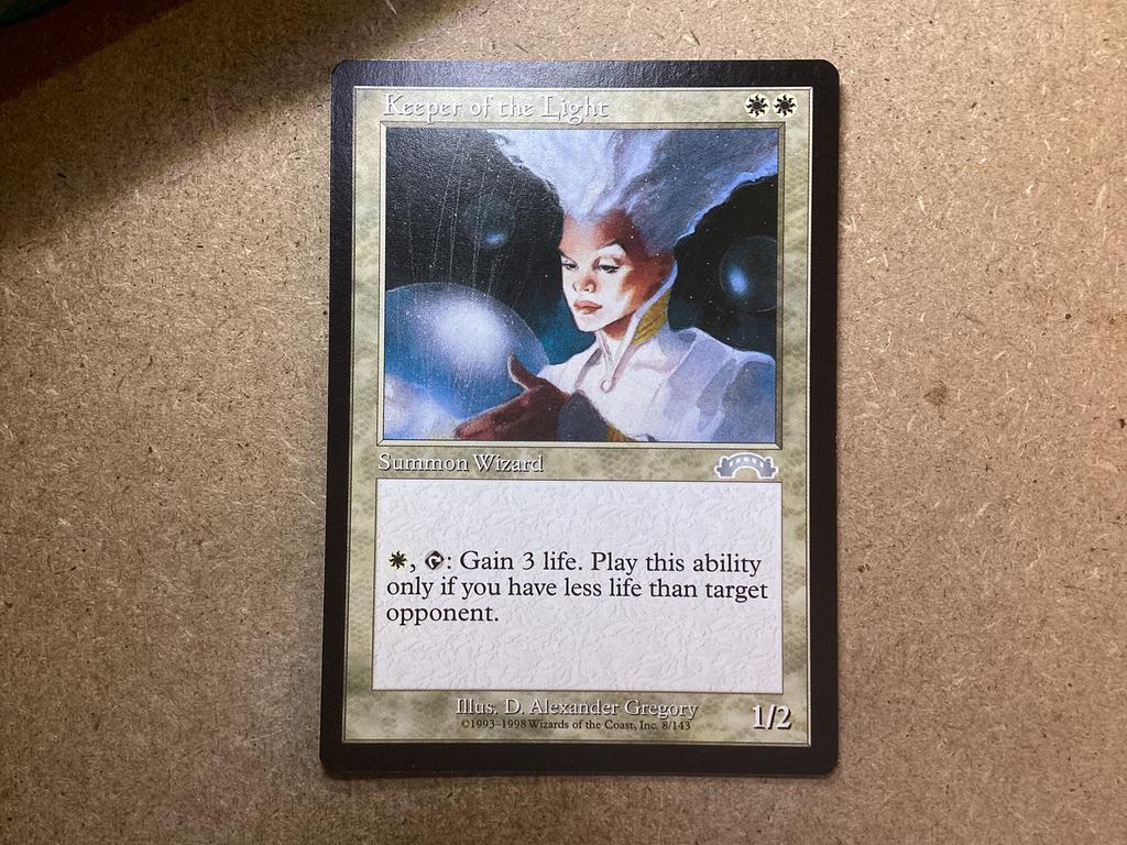 1x Keeper of the Light [008/143] (Excellent), Ophalen of Verzenden, Zo goed als nieuw, Losse kaart